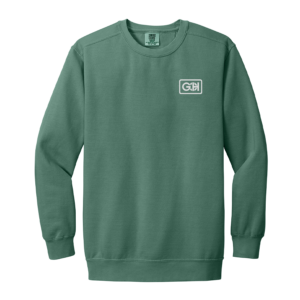 Comfort Colors Adult Crewneck Sweatshirt - Light Green - Image 1
