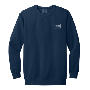 Comfort Colors Adult Crewneck Sweatshirt - Navy - Image 1