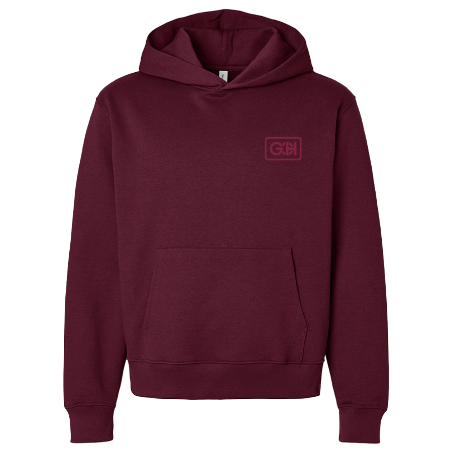 Bella+Canvas Unisex Maroon Heavyweight Hoodie