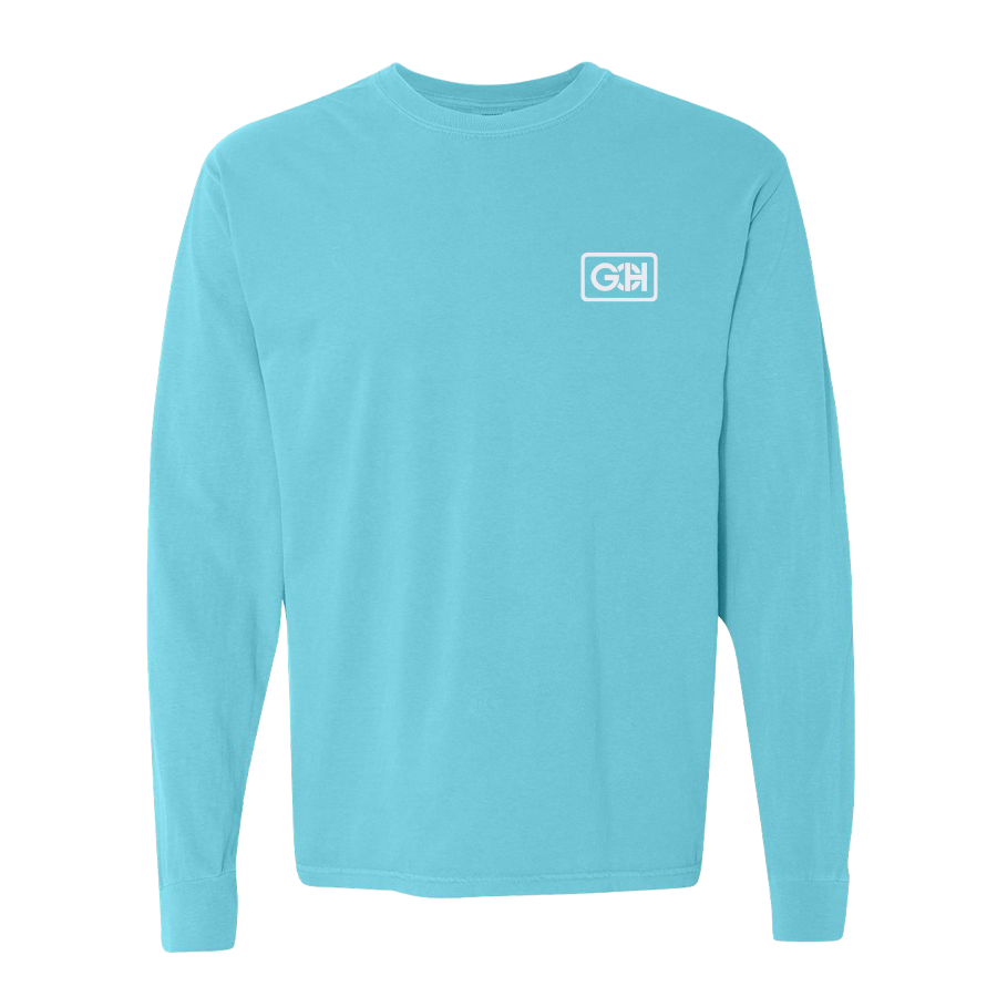Lagoon Comfort Colors Heavyweight Long Sleeve Tee